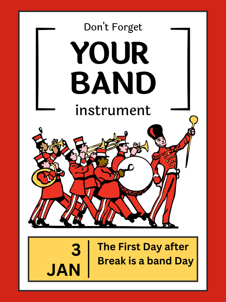 Band Instrument Reminder